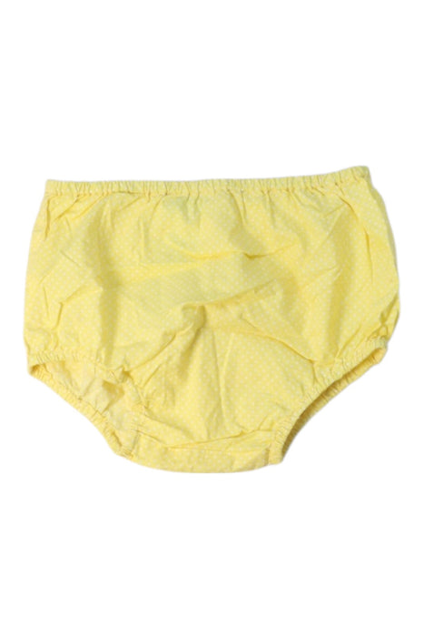 A Yellow Bloomers from Jacadi in size 6-12M for girl. (Front View)