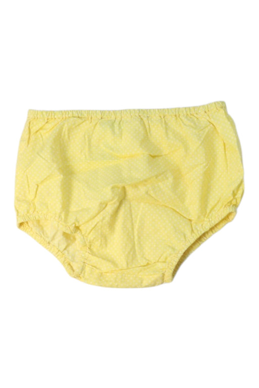A Yellow Bloomers from Jacadi in size 6-12M for girl. (Front View)