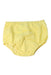A Yellow Bloomers from Jacadi in size 6-12M for girl. (Front View)