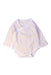 A Beige Long Sleeve Bodysuits from Natures Purest in size 3-6M for boy. (Front View)