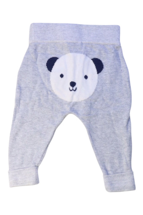 A Grey Sweatpants from Seed in size 3-6M for boy. (Back View)