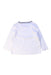 A White Long Sleeve T Shirts from Petit Bateau in size 3-6M for boy. (Back View)
