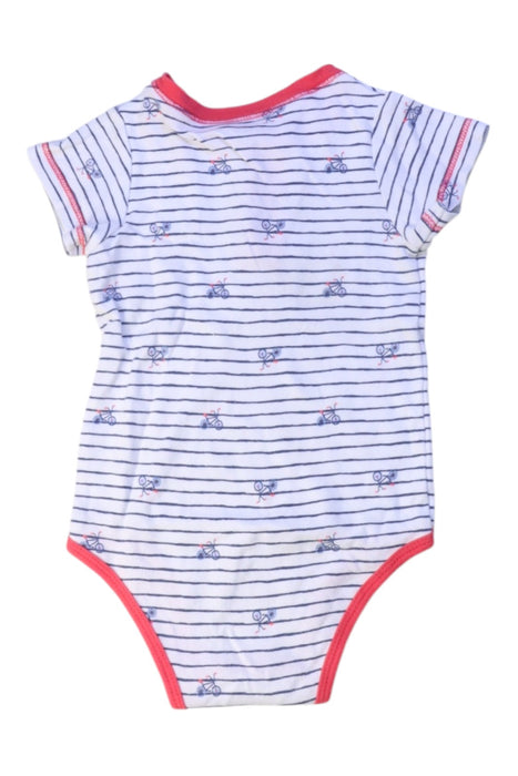 A White Short Sleeve Bodysuits from La Compagnie des Petits in size 6-12M for boy. (Back View)