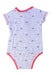 A White Short Sleeve Bodysuits from La Compagnie des Petits in size 6-12M for boy. (Back View)