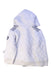 A White Puffer/Quilted Jackets from Petit Bateau in size 6-12M for boy. (Back View)