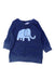 A Navy Long Sleeve Tops from Seed in size 3-6M for boy. (Front View)