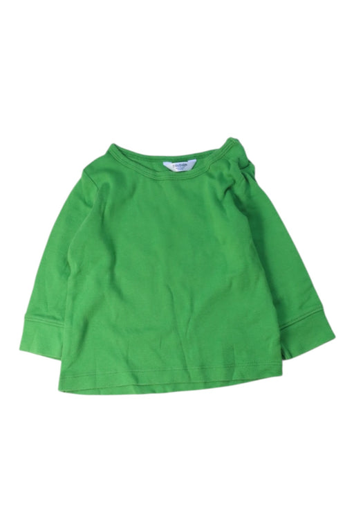 A Green Long Sleeve T Shirts from Boden in size 3-6M for boy. (Front View)