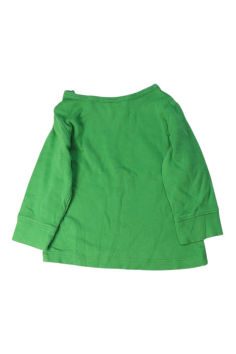 A Green Long Sleeve T Shirts from Boden in size 3-6M for boy. (Back View)