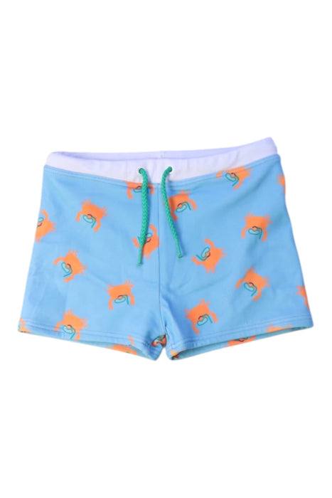 A Blue Swim Shorts from Boden in size 18-24M for boy. (Front View)