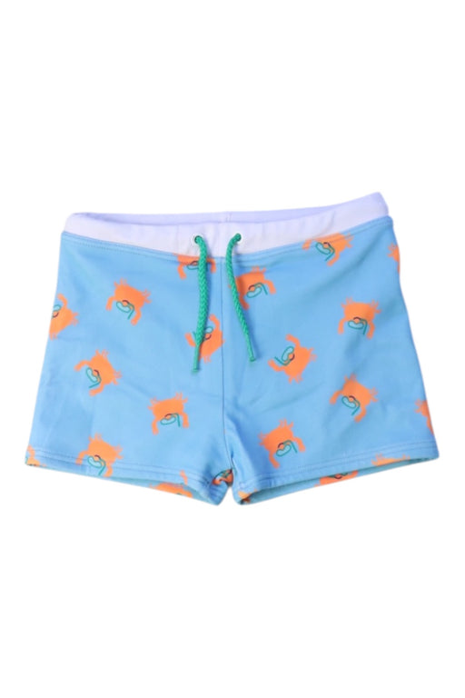 A Blue Swim Shorts from Boden in size 18-24M for boy. (Front View)