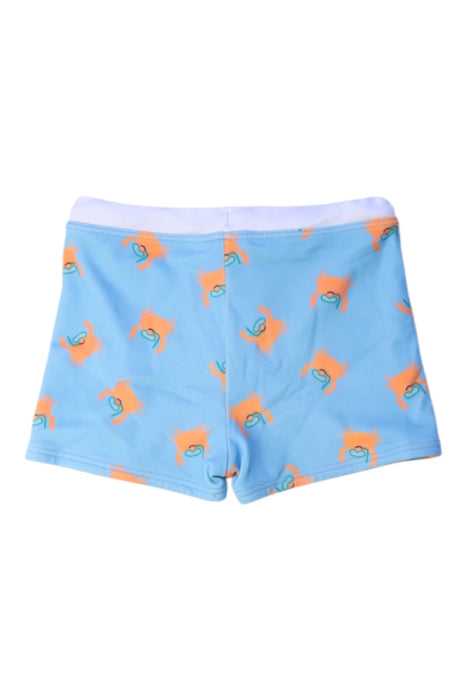 A Blue Swim Shorts from Boden in size 18-24M for boy. (Back View)
