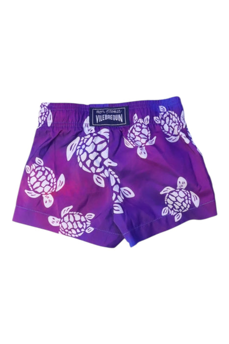 A Purple Swim Shorts from Vilebrequin in size 6-12M for girl. (Back View)