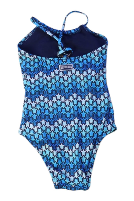 A Blue Swimsuits from Vilebrequin in size 2T for girl. (Back View)