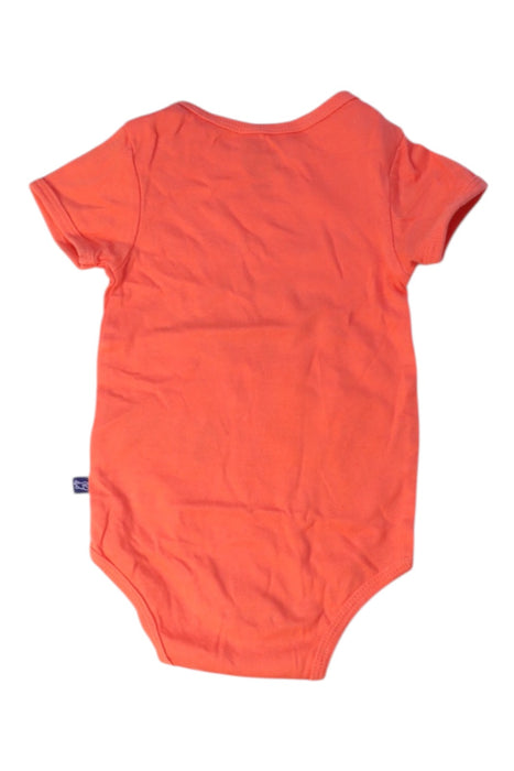 A Orange Short Sleeve Bodysuits from La Compagnie des Petits in size 3-6M for girl. (Back View)