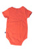 A Orange Short Sleeve Bodysuits from La Compagnie des Petits in size 3-6M for girl. (Back View)