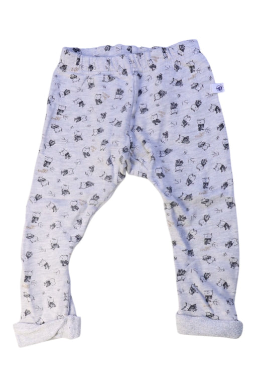 A Grey Casual Pants from Petit Bateau in size 2T for neutral. (Front View)