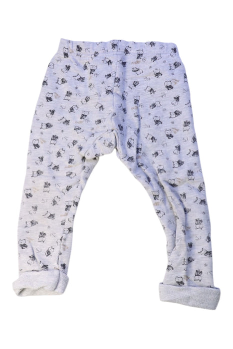 A Grey Casual Pants from Petit Bateau in size 2T for neutral. (Back View)