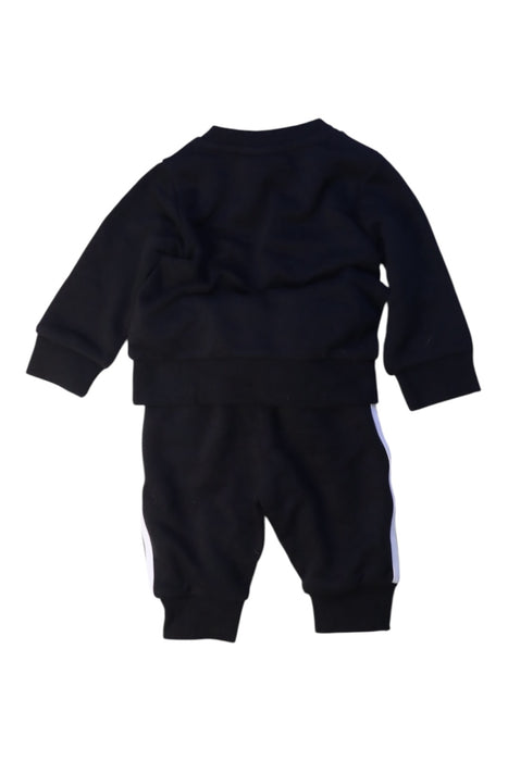 A Black Pants Sets from Adidas in size 3-6M for neutral. (Back View)