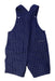 A Navy Overall Shorts from Jacadi in size 12-18M for boy. (Back View)