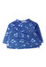 A Blue Long Sleeve Tops from The Bonnie Mob in size 12-18M for boy. (Front View)