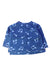A Blue Long Sleeve Tops from The Bonnie Mob in size 12-18M for boy. (Back View)
