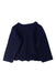 A Navy Cardigans from Jacadi in size 12-18M for girl. (Back View)
