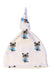 A White Winter Hats from Bebe de Pino in size 6-12M for neutral. (Front View)