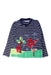 A Navy Long Sleeve Tops from Jojo Maman Bébé in size 18-24M for boy. (Front View)