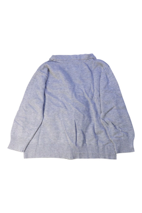 A Grey Cardigans from Andy & Evan in size 3T for boy. (Back View)
