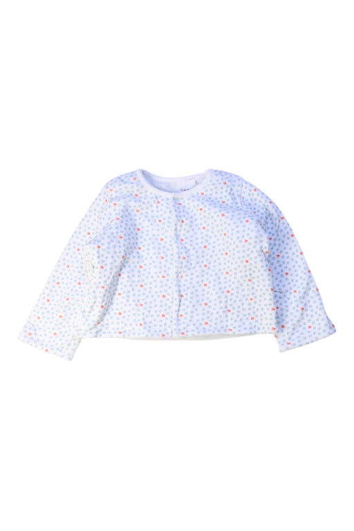 A White Long Sleeve Tops from Petit Bateau in size 3-6M for boy. (Front View)