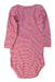 A Red Long Sleeve Bodysuits from Petit Bateau in size 6-12M for boy. (Back View)