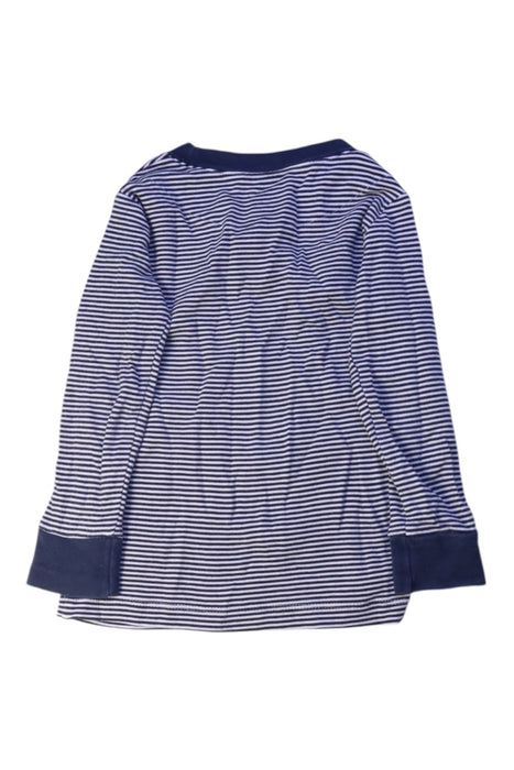 A Navy Long Sleeve Tops from Kissy Kissy in size 4T for girl. (Back View)