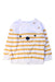A White Long Sleeve Tops from Vertbaudet in size 12-18M for boy. (Front View)
