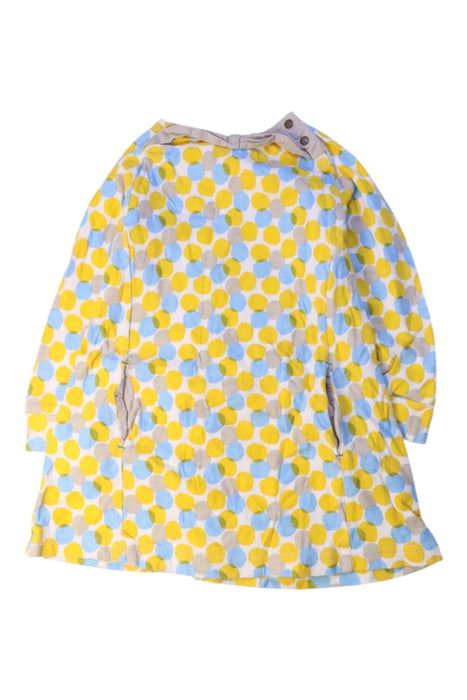A Yellow Long Sleeve Dresses from Ragmart in size 2T for girl. (Front View)