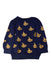 A Navy Crewneck Sweatshirts from Seed in size 18-24M for boy. (Back View)