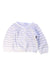 A White Cardigans from Boden in size 3-6M for boy. (Front View)