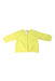 A Yellow Cardigans from Jacadi in size 3-6M for girl. (Front View)