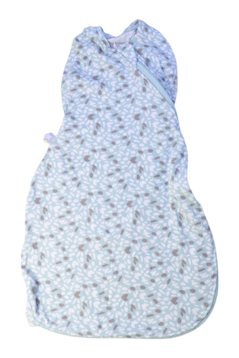 A Blue Sleepsacs from Tommee Tippee in size 0-3M for neutral. (Front View)