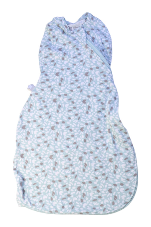 A Blue Sleepsacs from Tommee Tippee in size 0-3M for neutral. (Front View)