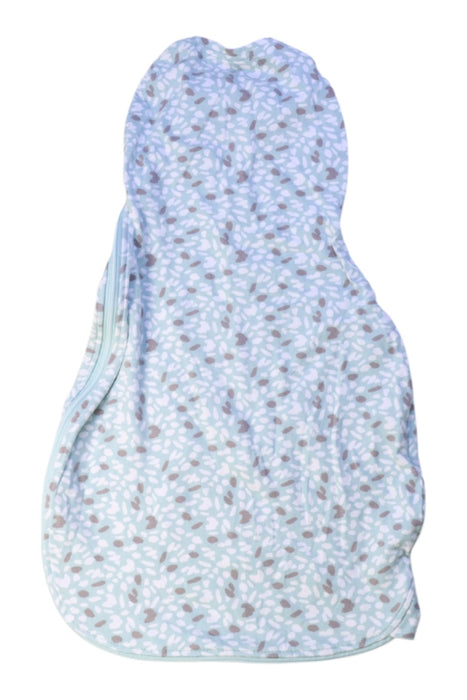 A Blue Sleepsacs from Tommee Tippee in size 0-3M for neutral. (Back View)