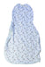 A Blue Sleepsacs from Tommee Tippee in size 0-3M for neutral. (Back View)