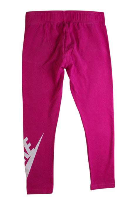 A Pink Leggings from Nike in size 5T for girl. (Back View)