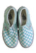 A Green Slip Ons from Vans in size 6T for neutral. (Back View)
