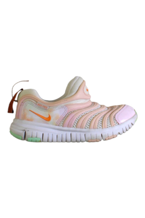 A Pink Sneakers from Nike in size 5T for girl. (Front View)