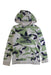 A Green Hooded Sweatshirts from Adidas in size 10Y for boy. (Front View)
