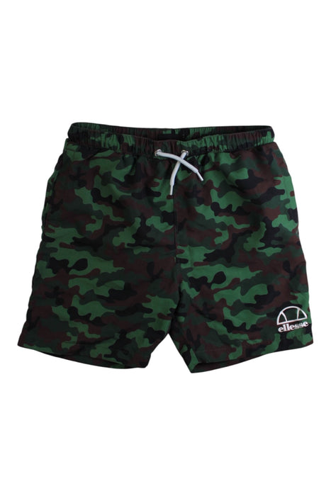 A Green Swim Shorts from Ellesse in size 10Y for boy. (Front View)