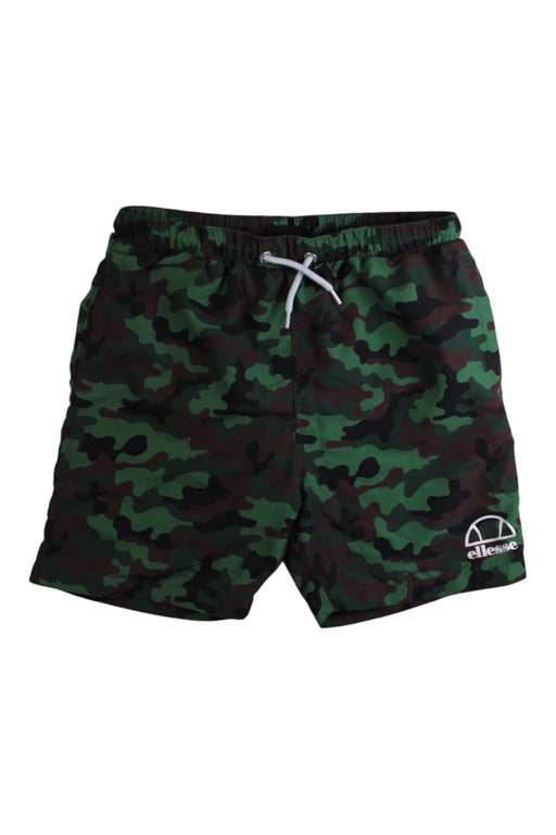 A Green Swim Shorts from Ellesse in size 10Y for boy. (Front View)