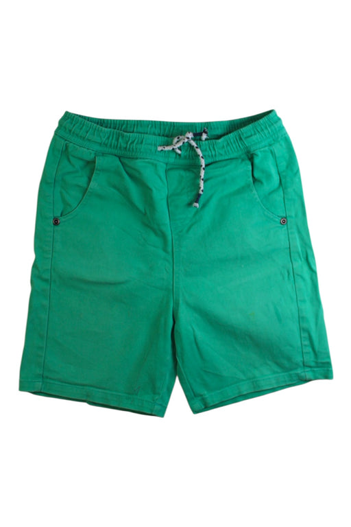 A Green Shorts from Seed in size 9Y for neutral. (Front View)