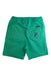 A Green Shorts from Seed in size 9Y for neutral. (Back View)