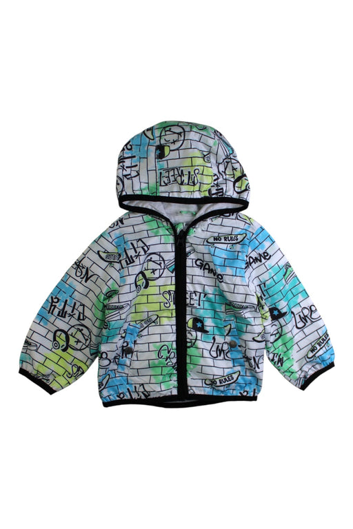 A Multicolour Rain Jackets from Chicco in size 6-12M for boy. (Front View)
